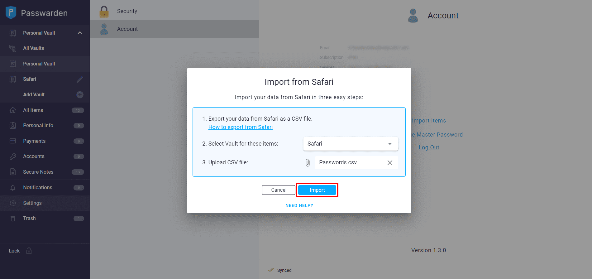 how-to-export-passwords-from-safari-and-import-them-into-passwarden